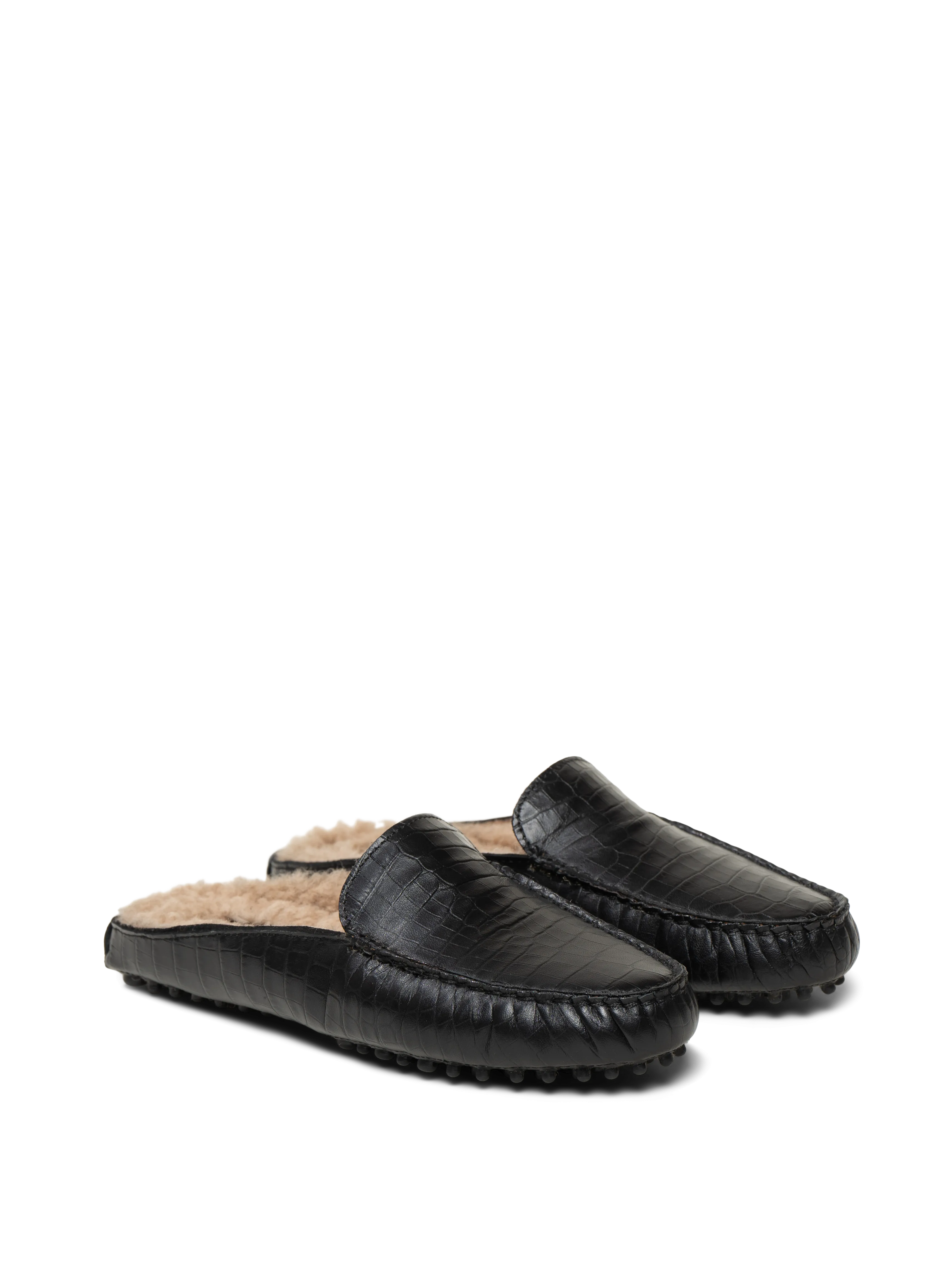 The Felize Shearling Mule