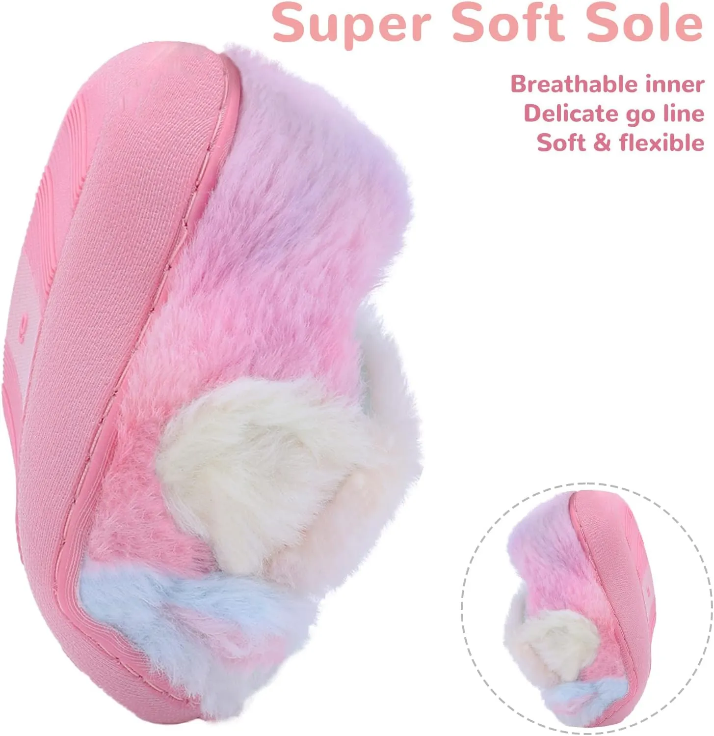 Toddler Baby Boys Girls House Slipper Cute Dinosaur Unicorn Cartoon Soft Anti-Slip Winter Shoes (Toddler/Little Kid)