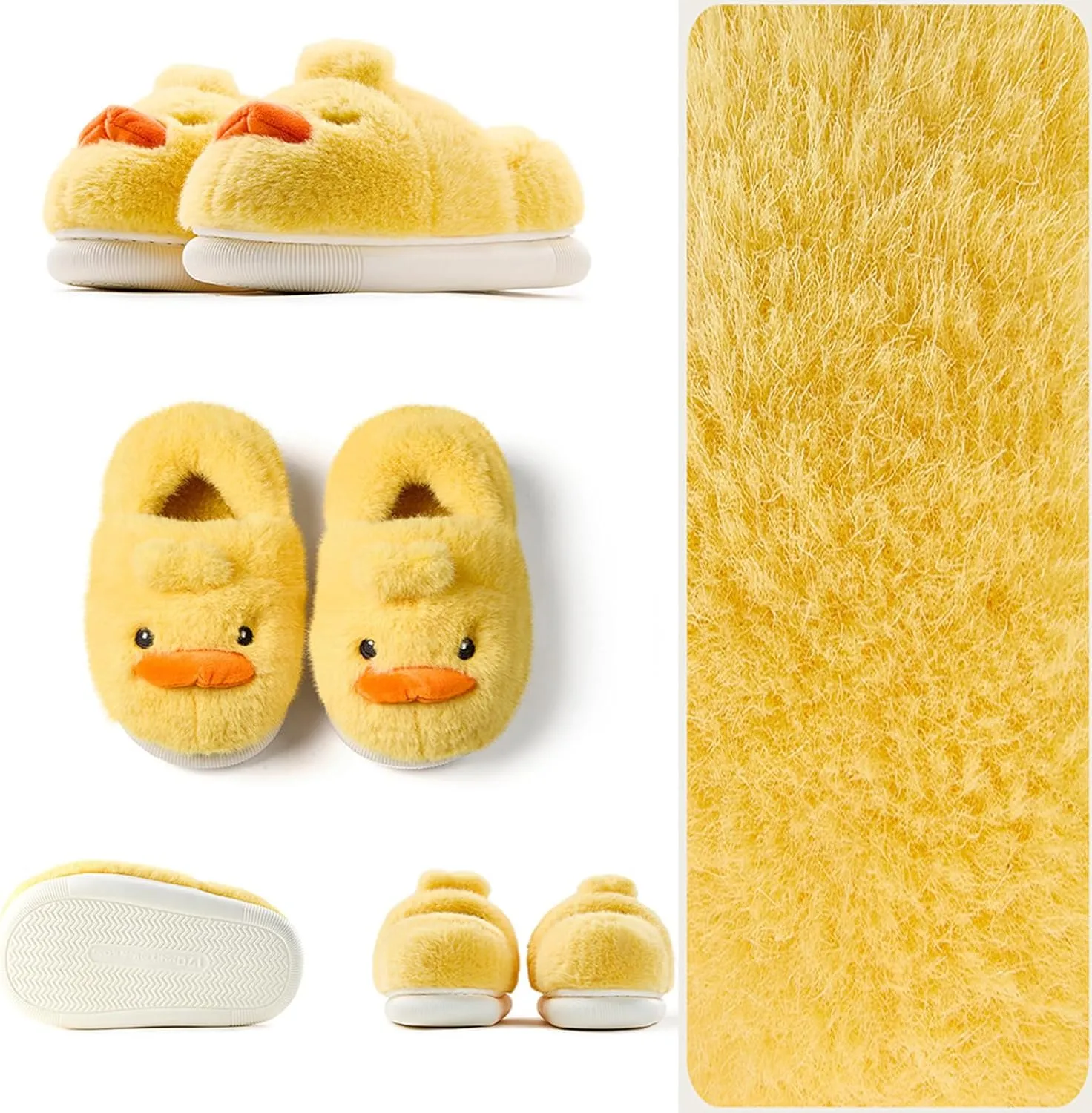 Toddler Boys Girls Dinosaur Slippers Kids Warm House Shoes Indoor Bedroom Shoes
