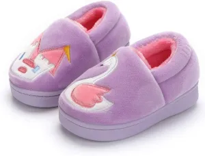 Toddler Slippers Boys Girls House Shoes Little Kids Home Indoor Bedroom Cute Warm Winter Slipper