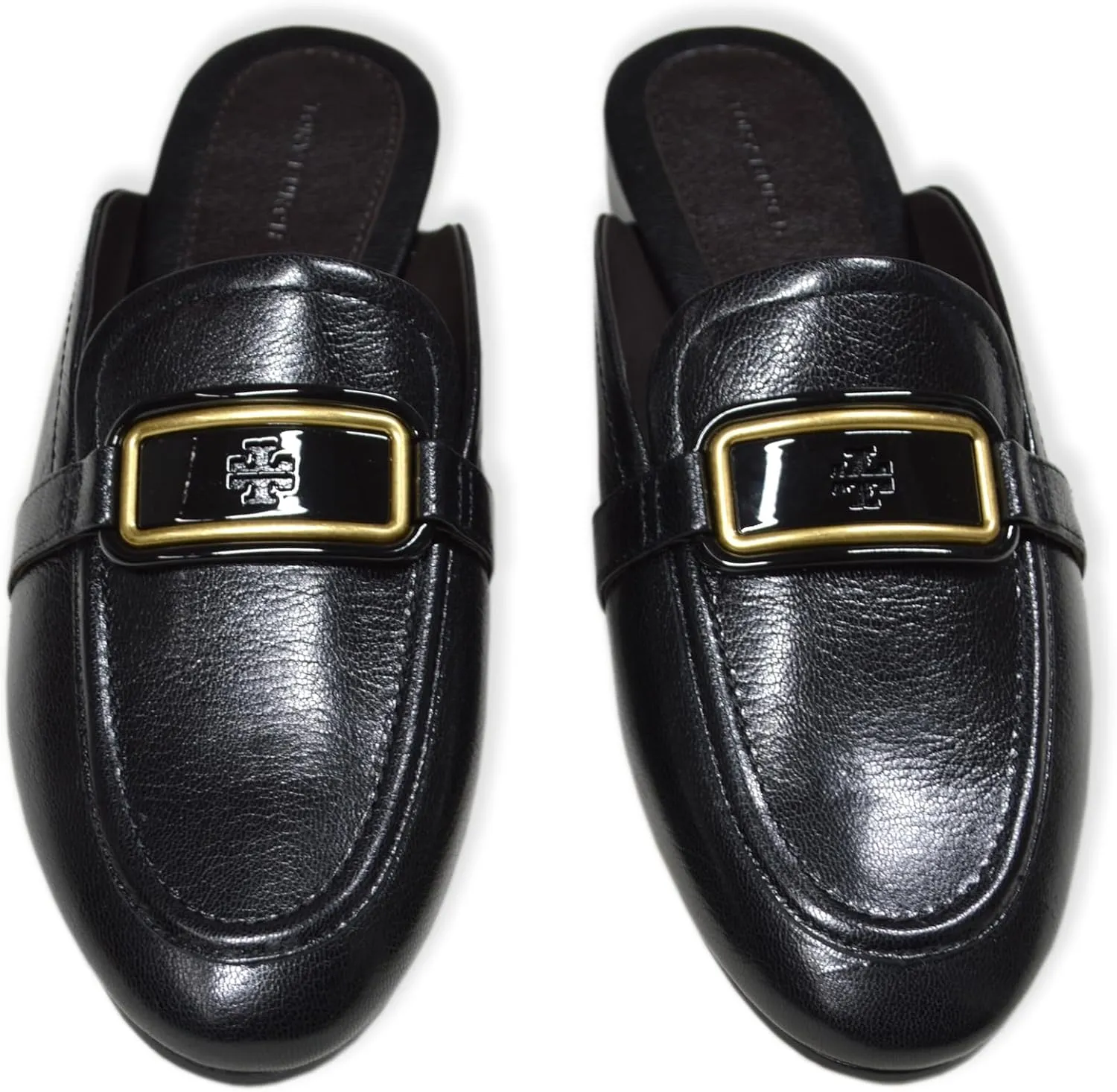 Tory Burch Womens 141270 Calf Leather Georgia Backless Mule Loafer Shoes,