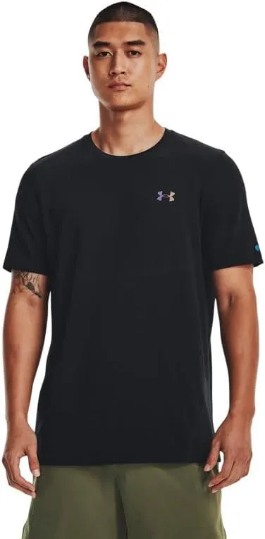 Under Armour Mens UA Vanish Elite Seamless Short Sleeve - Infrared Technology