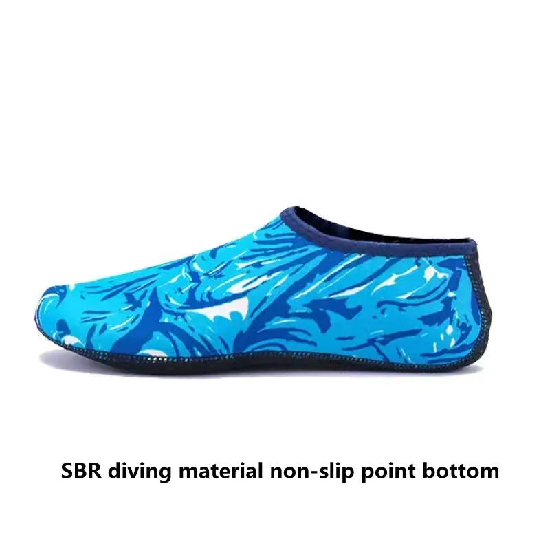 Unisex Water Shoes Swimming Diving Socks Summer Beach Sandal Flat Shoe Seaside Non-Slip Sneaker Socks Slipper for Men Women