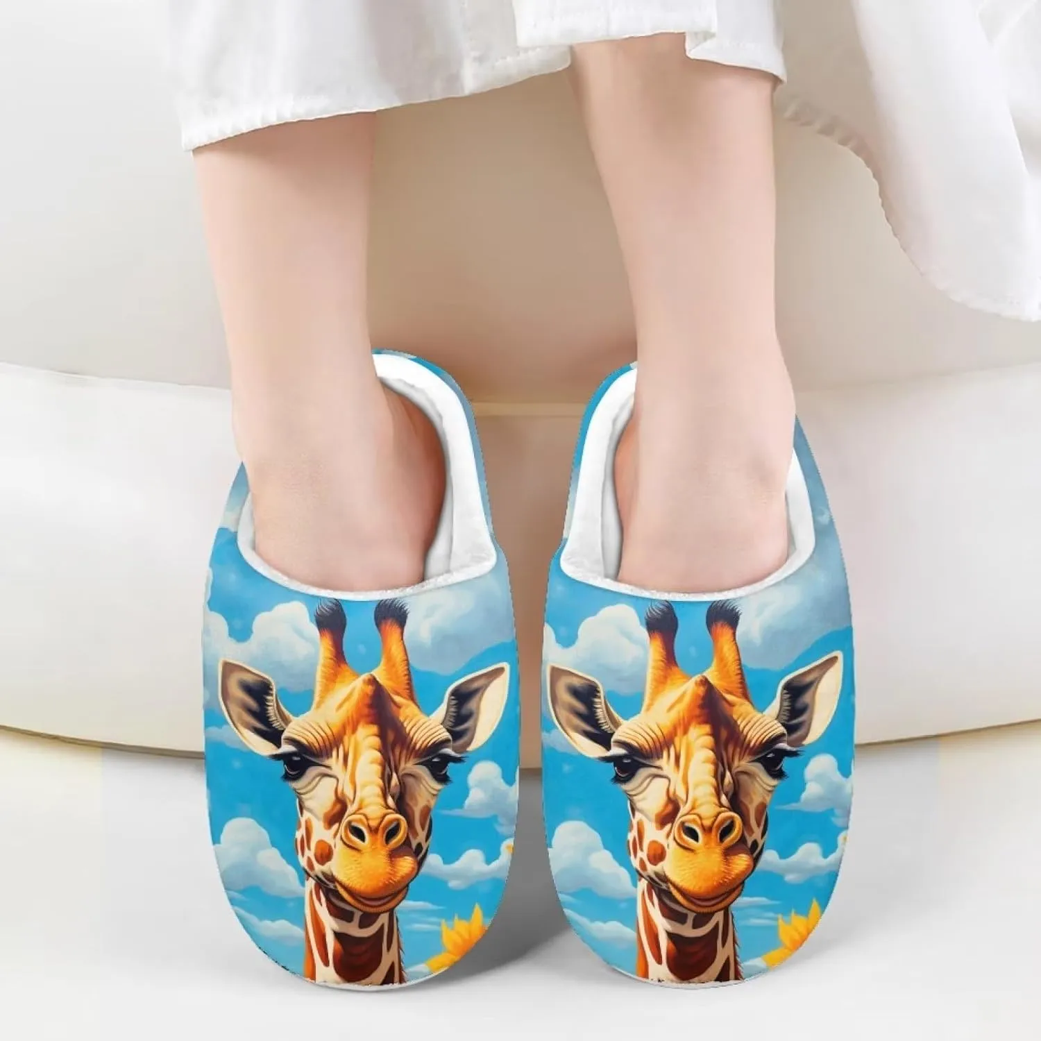 Upetstory Girls Boys Warm Slipper Winter House Slippers for Kids Size 9-14.5