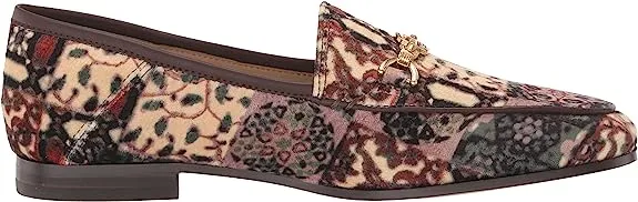 Vamp Multi High-value Edelman Loafers Velvet Prime Chain Quick resolution Shoes Loraine Ivory Detail Sam