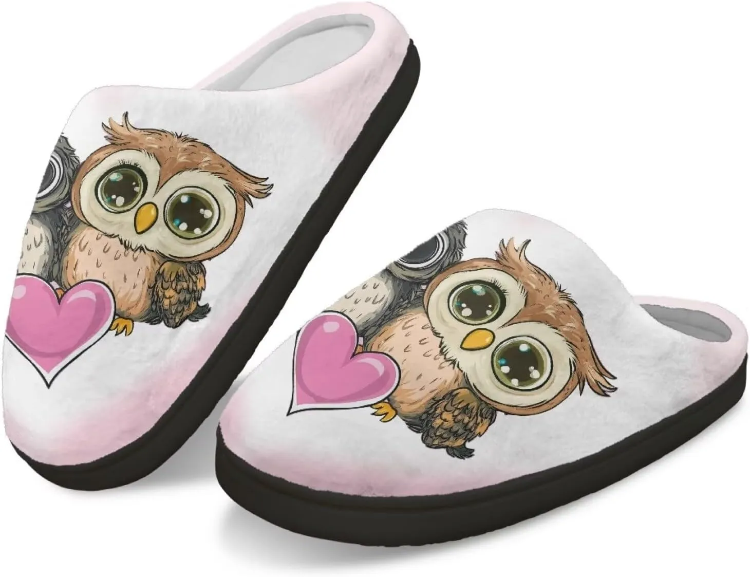Veniyate House Slippers for Women Size 5.5-12 Anti-slip Winter Warm Sandals