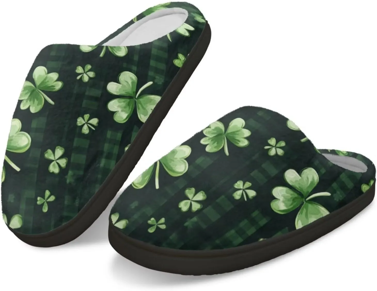 Veniyate House Slippers for Women Size 5.5-12 Anti-slip Winter Warm Sandals