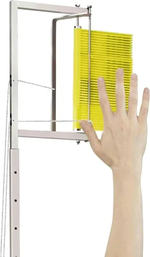 Vertical Jump Tester Wall Mounted Trainer, Adjustable Height Jump Power Meter for Basketball & Volleyball, Sports Training Aid for Kids/Youth/Adults (Yellow)