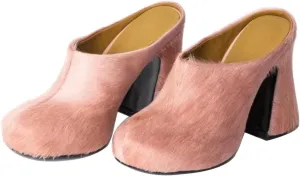 Vertundy Mule Heels for Women Backless Slide Shoes Ladies