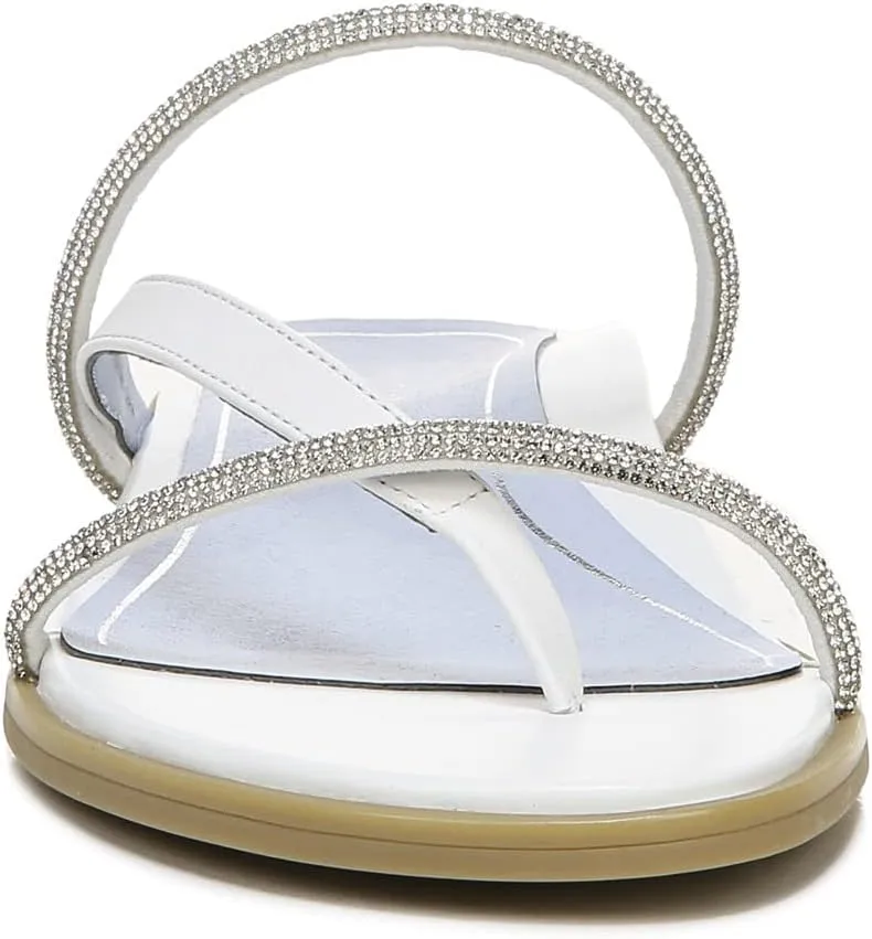 Vionic Women's Citrine Prism Flat Comfort Sandal- Supportive Slide Walking Sandals That Includes an Orthotic Insole and Cushioned Outsole for Arch Support, Medium and Wide Widths