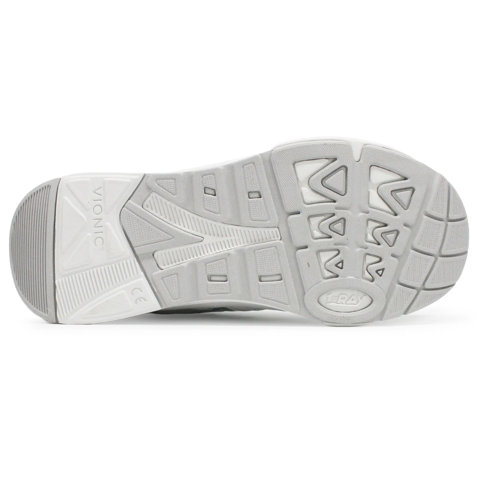 Vionic Wstrider Leather Textile Women's Low Top Trainers
