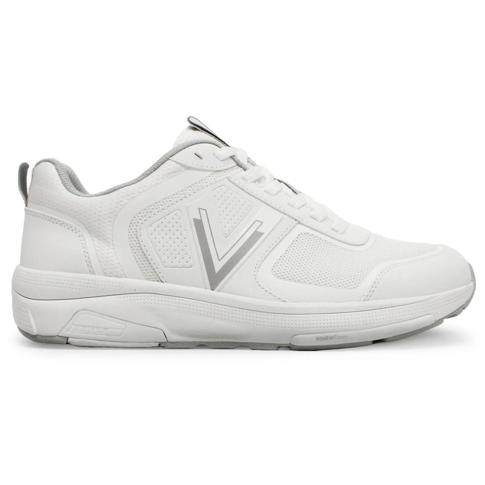 Vionic Wstrider Leather Textile Women's Low Top Trainers