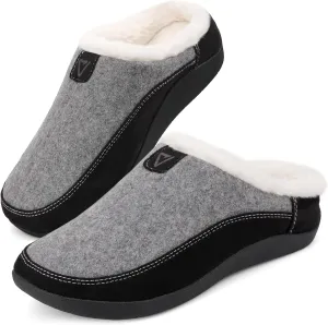 V.Step Orthopedic Slipper with Arch Support, Orthotic Slipper for Plantar Fasciitis Pain Relief, Men & Women Indoor/Outdoor Anti-Skid Shoe