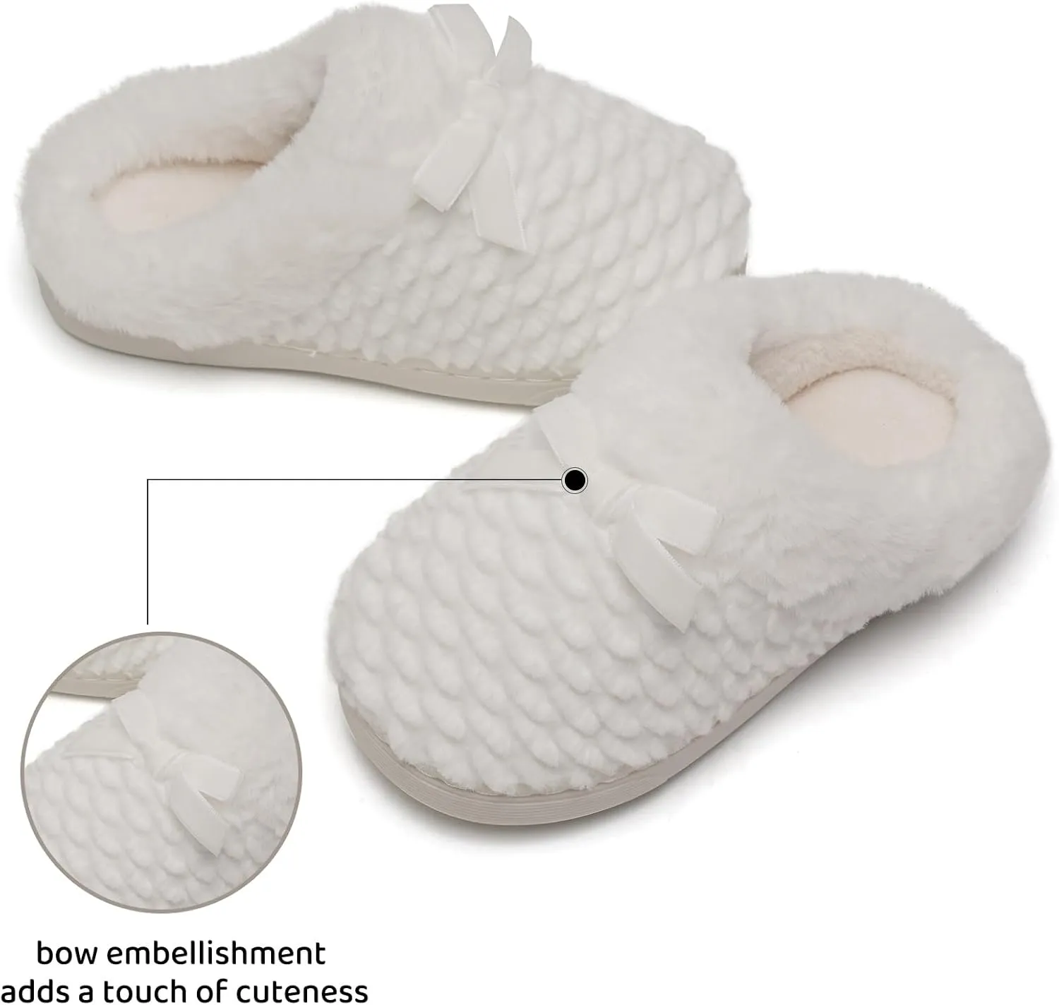 WateLves Girls Slippers Kids Slip On Winter House Shoes Anti-Slip Soft Coral Fleece Slipper for Indoor & Outdoor