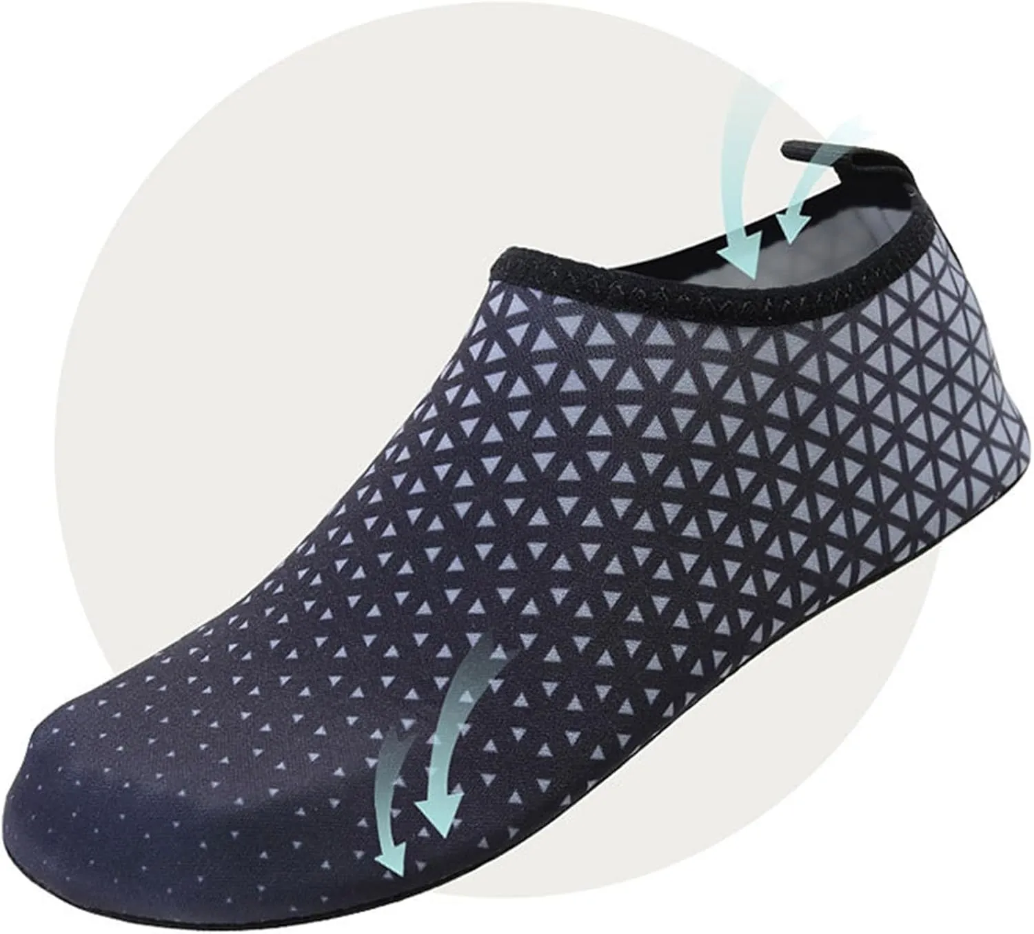 Water Shoes for Beach Swim Pool Barefoot Quick Dry Aqua Socks Womens Mens Outdoor Sports Hiking Surf Kayaking Yoga Exercise Shoes