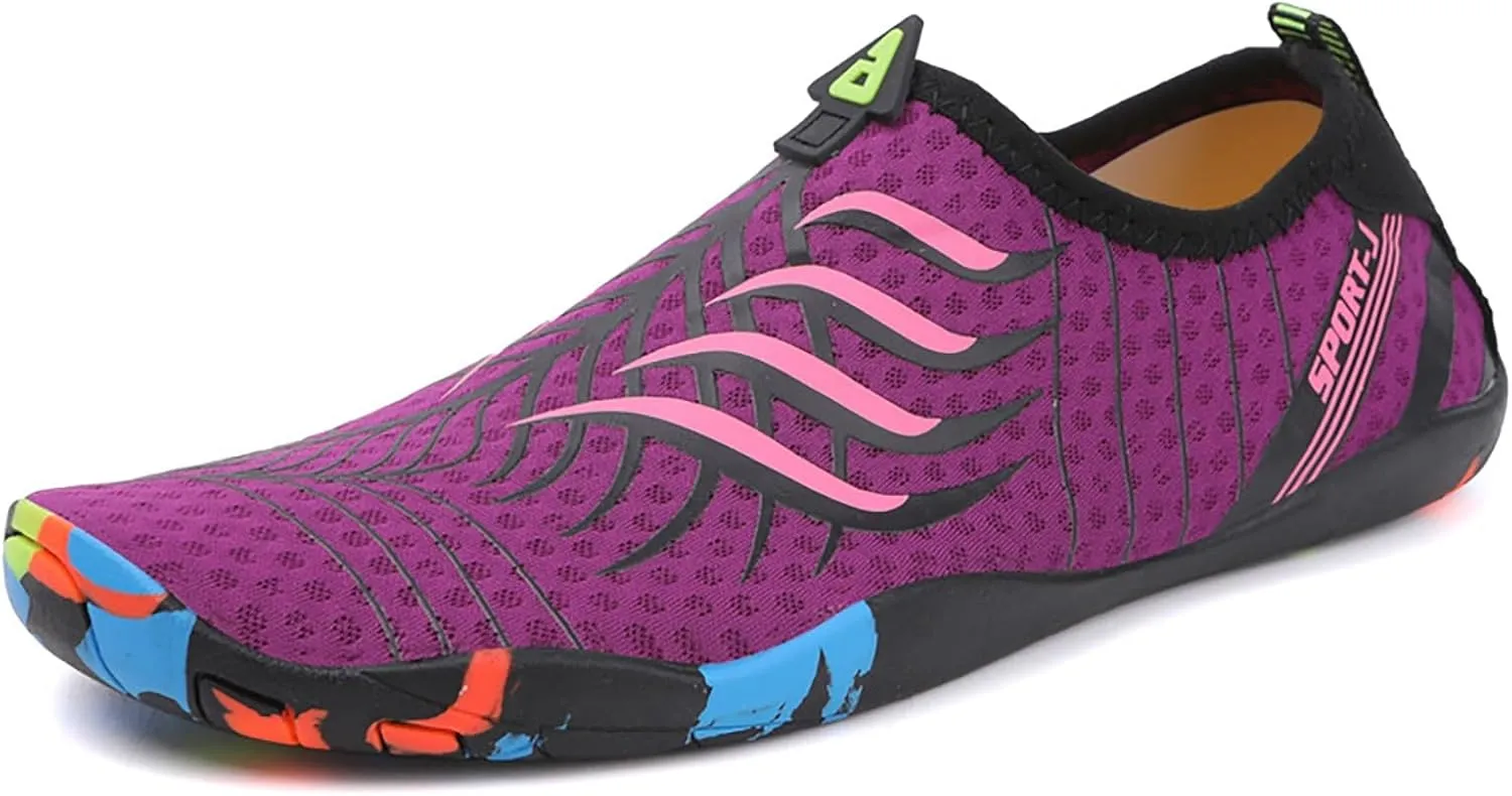 Water Shoes for Swimming Beach Pool Surf Yoga Quick Dry Aqua Barefoot Women Men Lightweight Non Slip Breathable Outdoor Activities