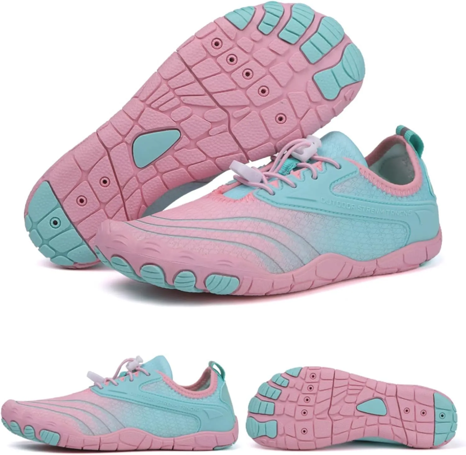 Water Shoes Mens Womens Quick Dry Barefoot Aqua Swim Beach Pool Surf Kayaking Hiking Outdoor Sports Shoes Lightweight Non Slip Design