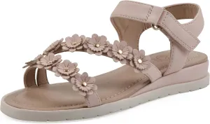 White Mountain Kids Girls' Euro Floral Sandal
