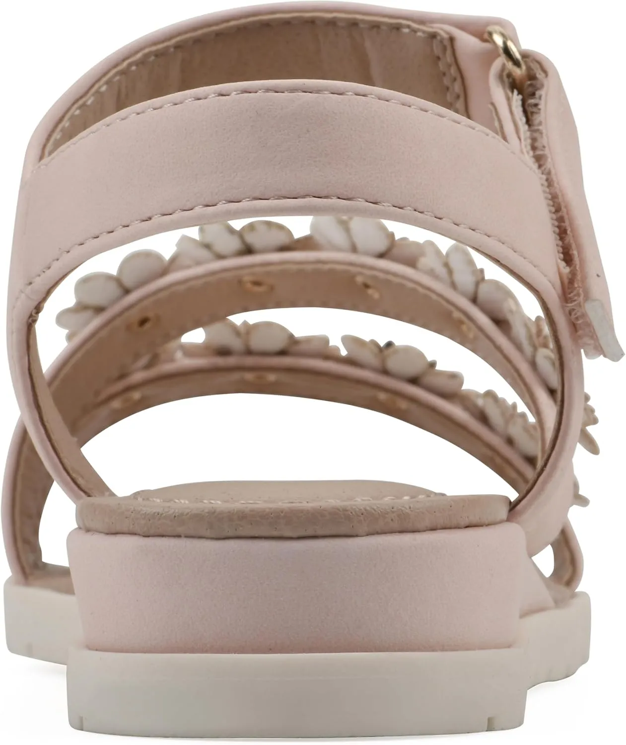 White Mountain Kids Girls' Euro Floral Sandal