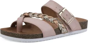 White Mountain Kids Girls' Gramma Braided Sandal