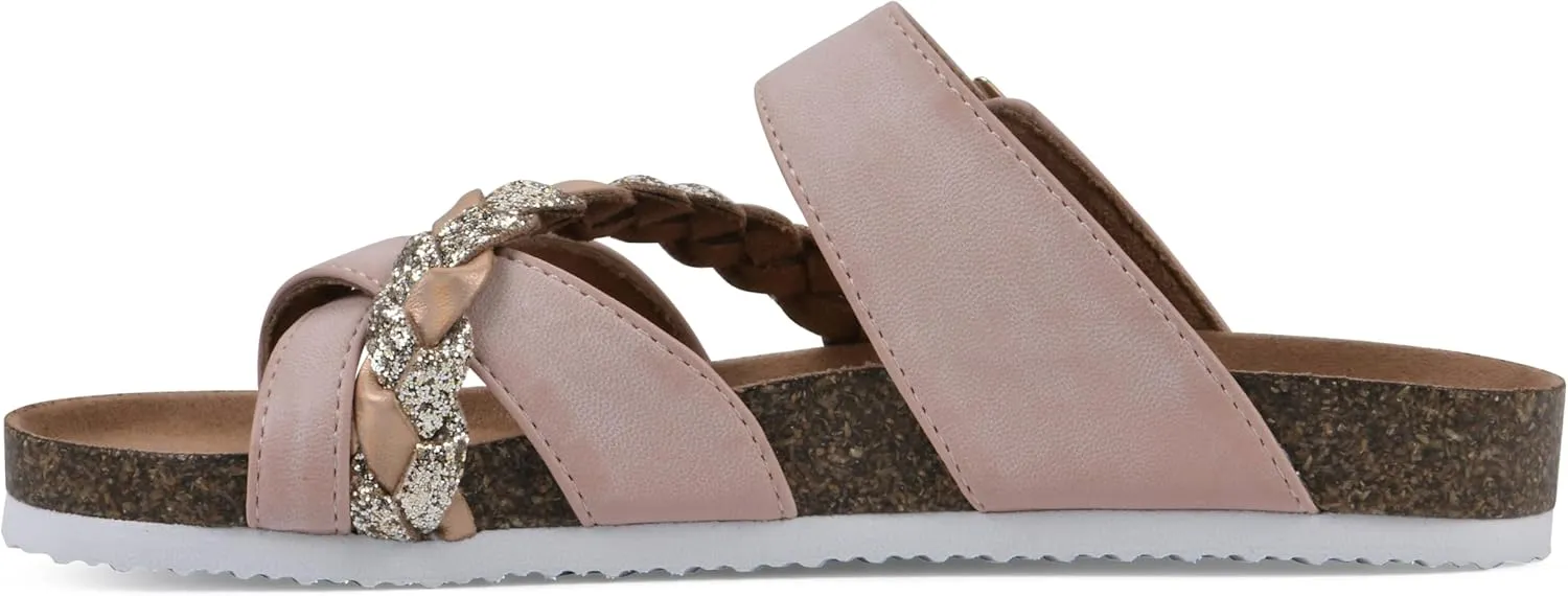 White Mountain Kids Girls' Gramma Braided Sandal