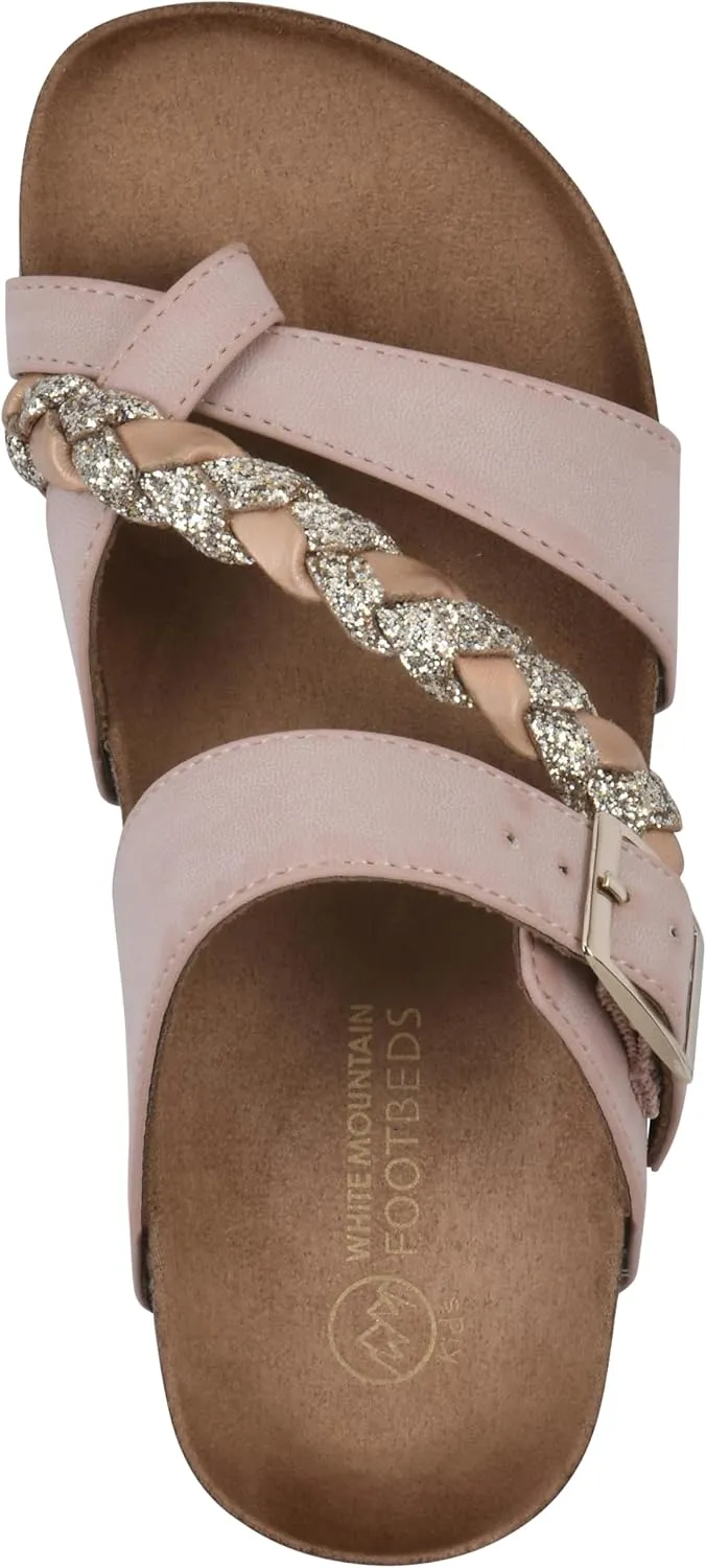 White Mountain Kids Girls' Gramma Braided Sandal
