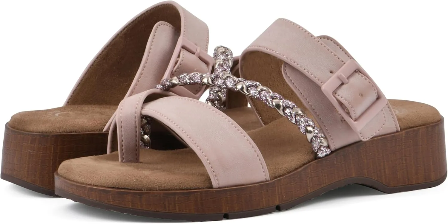 WHITE MOUNTAIN Kids Legendry Braided Sandal