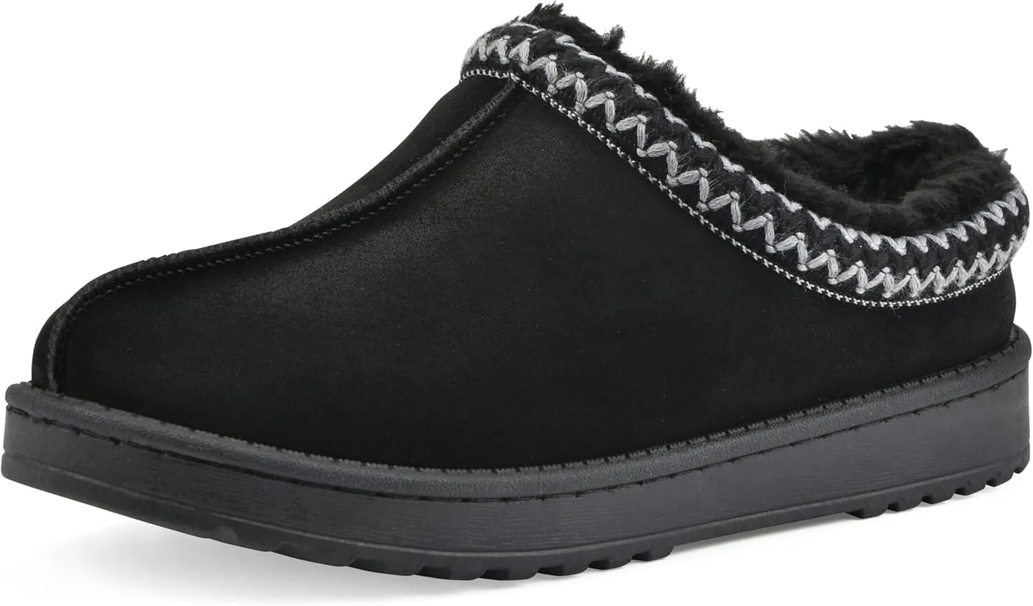 WHITE MOUNTAIN Women's Iceberg Faux Fur Slipper Clog