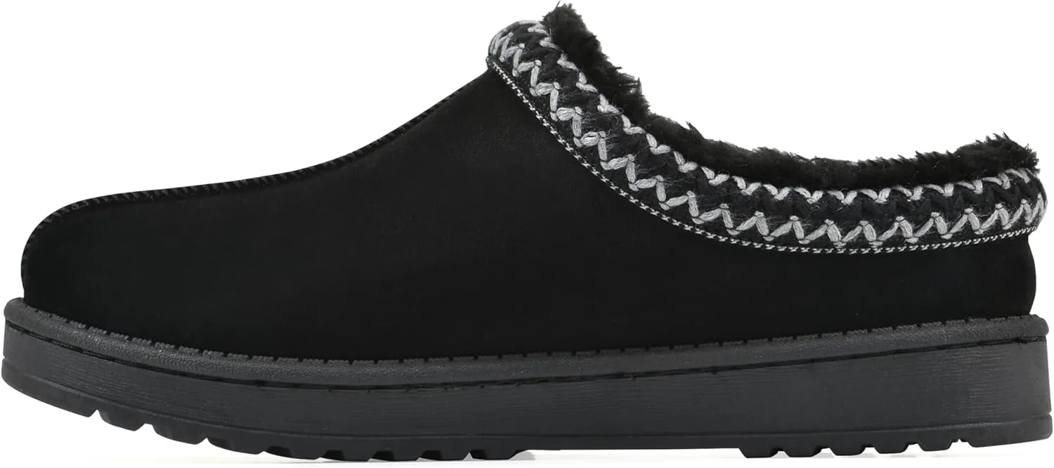 WHITE MOUNTAIN Women's Iceberg Faux Fur Slipper Clog