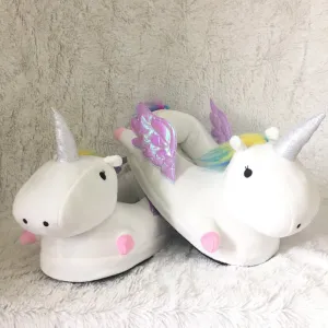 Winged Unicorn Slippers
