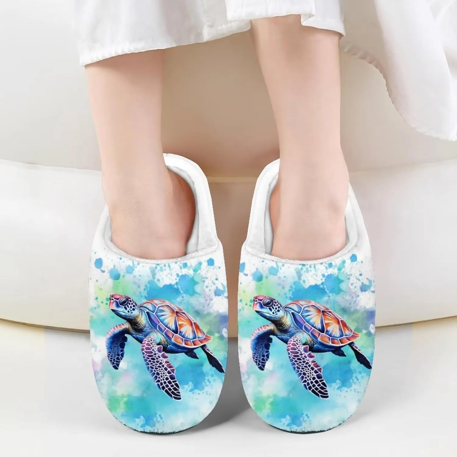 Winter Warm Slipper for Kids Girls Boys Comfy Home House Shoes Size 9-14.5