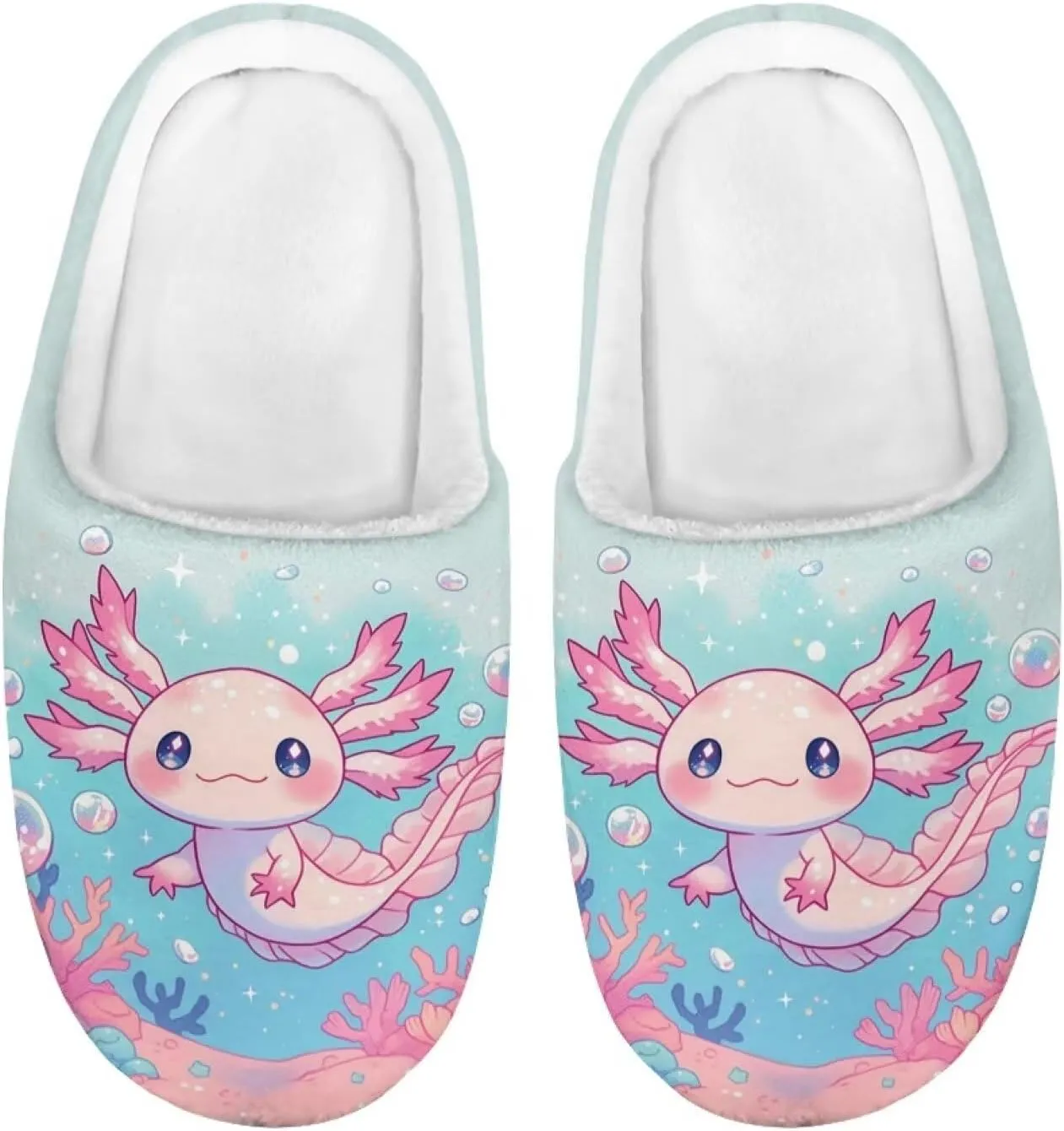 Winter Warm Slippers for Girls Kids Boys Size 9-15 Indoor Outdoor Fuzzy Slippers