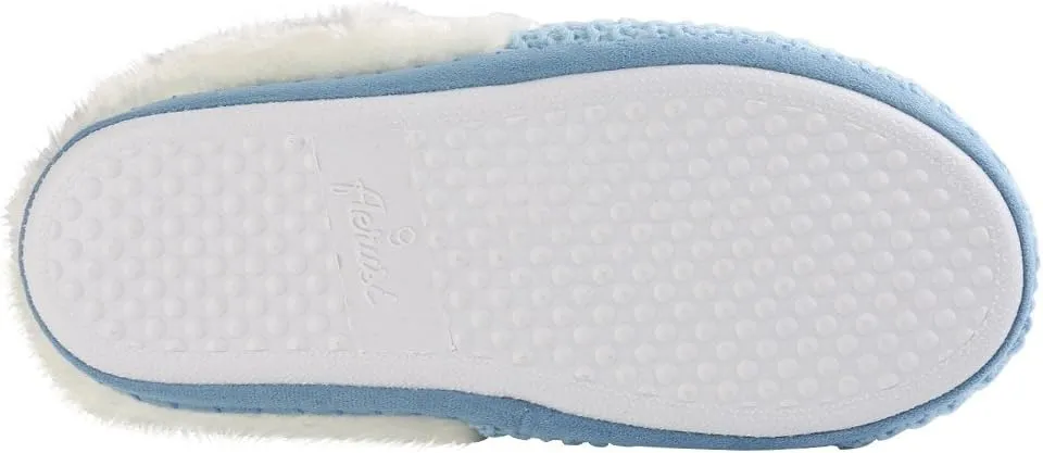 Women Cozy Memory Foam Knit Bedroom Indoor Comfy House Home Slip On Slippers Footwear