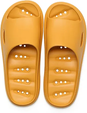Women Shower Slippers, Men Bathroom Sandals House Non Slip Shoes Beach Pool Bathroom Flat Slides Shoes