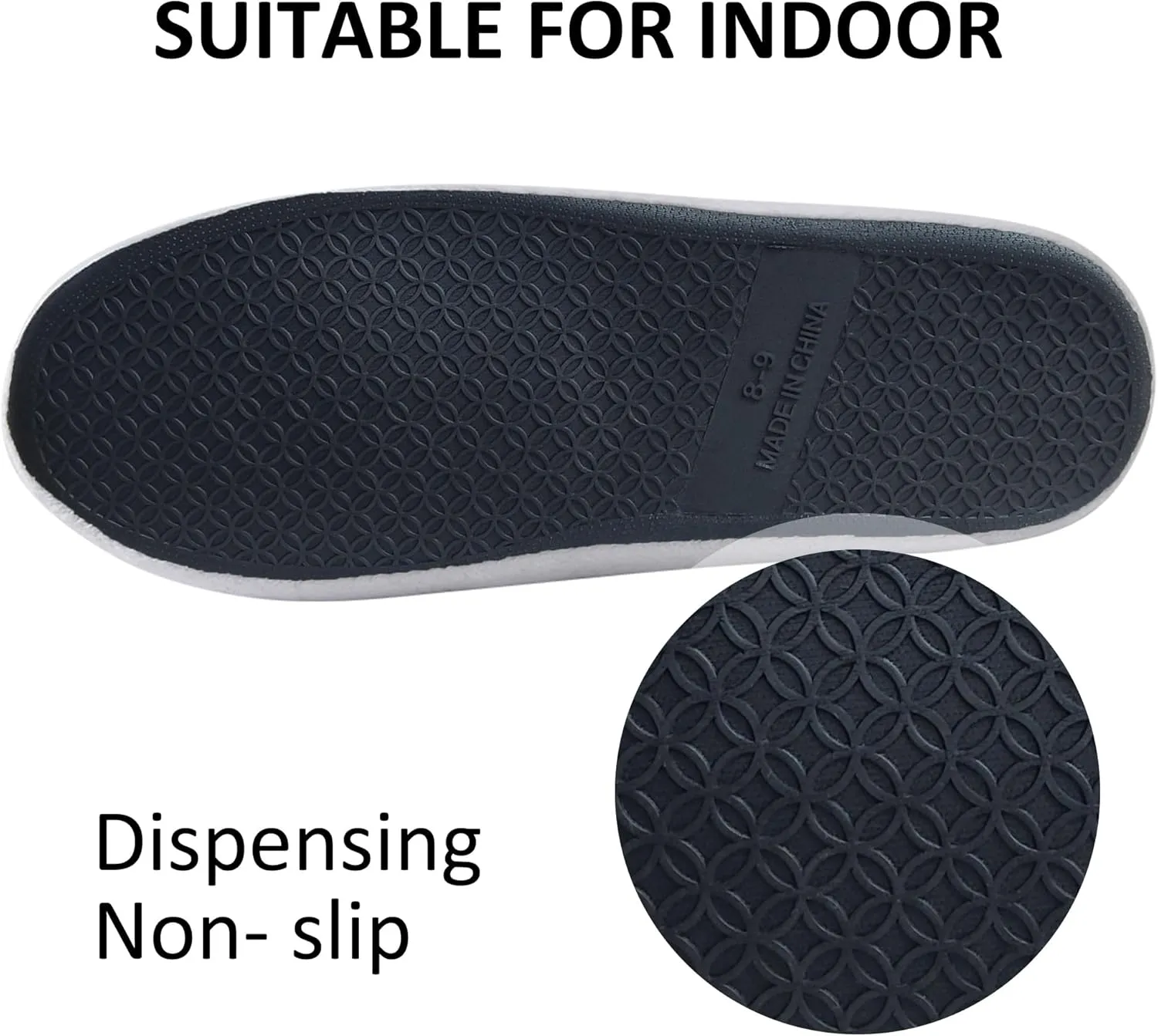 Women Warm Indoor Slipper Boots Women's Winter Anti-Slip Ankle Booties Slip On Fur Lined House Shoe