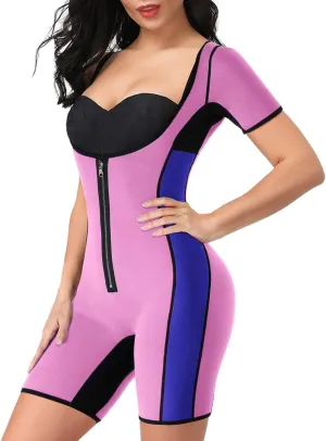 Women's Body Shaper Sauna Vest Suit Sweat Waist Trainer Workout Tank Top Fitness Neoprene Shirt Running