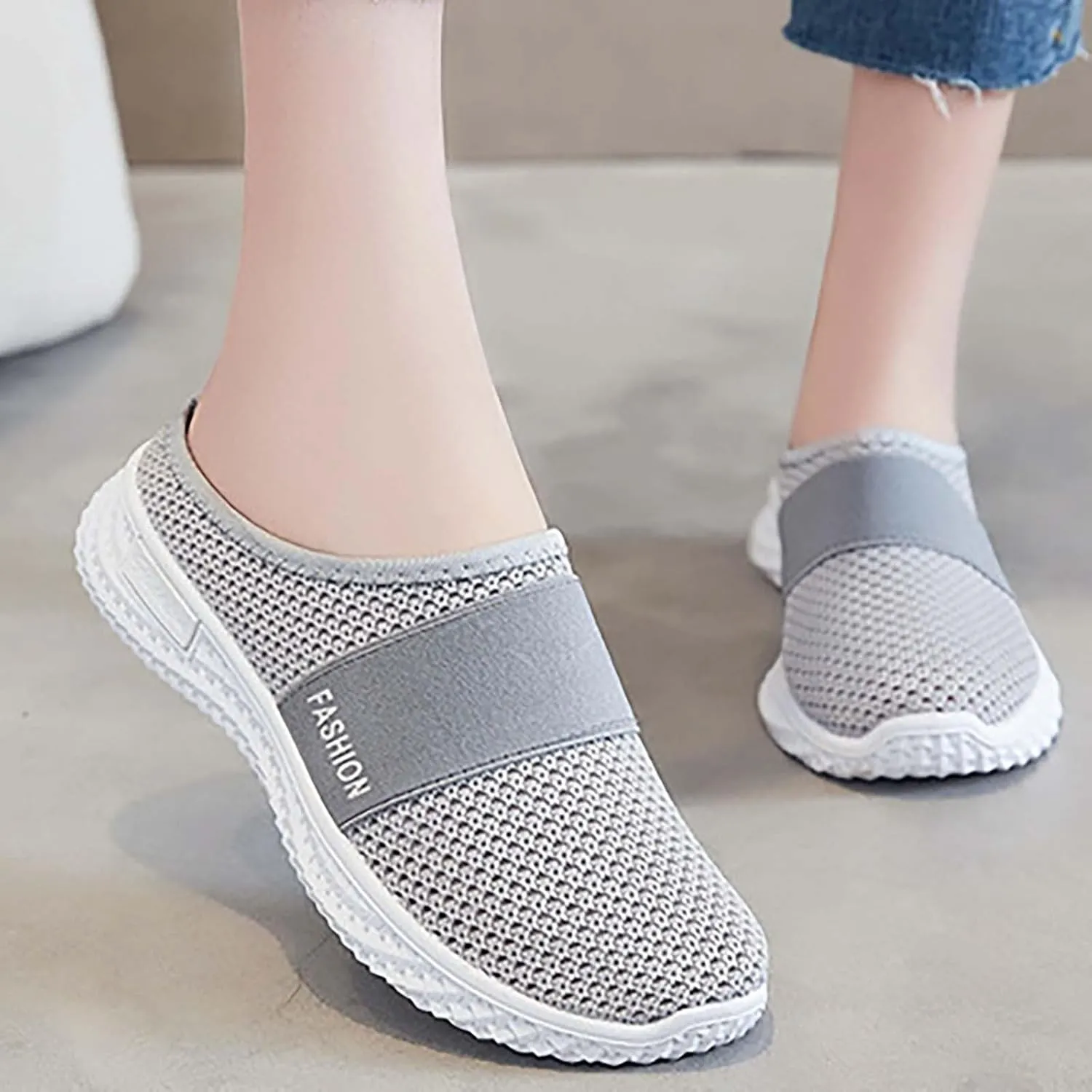 Womens Breathable Mesh Walking Mules Sneakers Mens Casual Shoes Cute Men's Casual Shoes Men's Fashion Sneakers Brown Tennis Shoe Loafers Dress Shoe