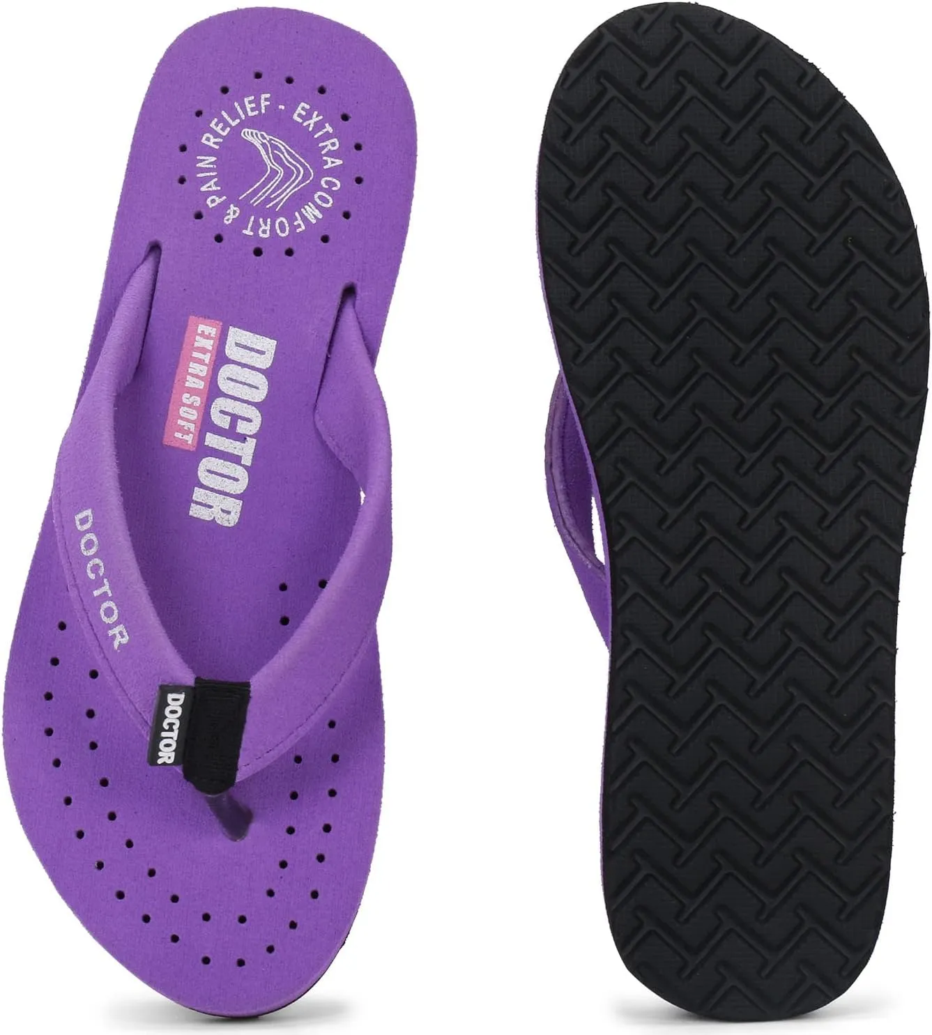 Women's Care Orthopaedic Diabetic Comfortable MCR Flip-Flop Slippers D-16