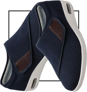 Womens Diabetic Sandals for Men Wide Width with Arch Support, Men Diabetic Sandals Adjustable Diabetic Shoes for Men 80-D Memory Foam Diabetic Slipper