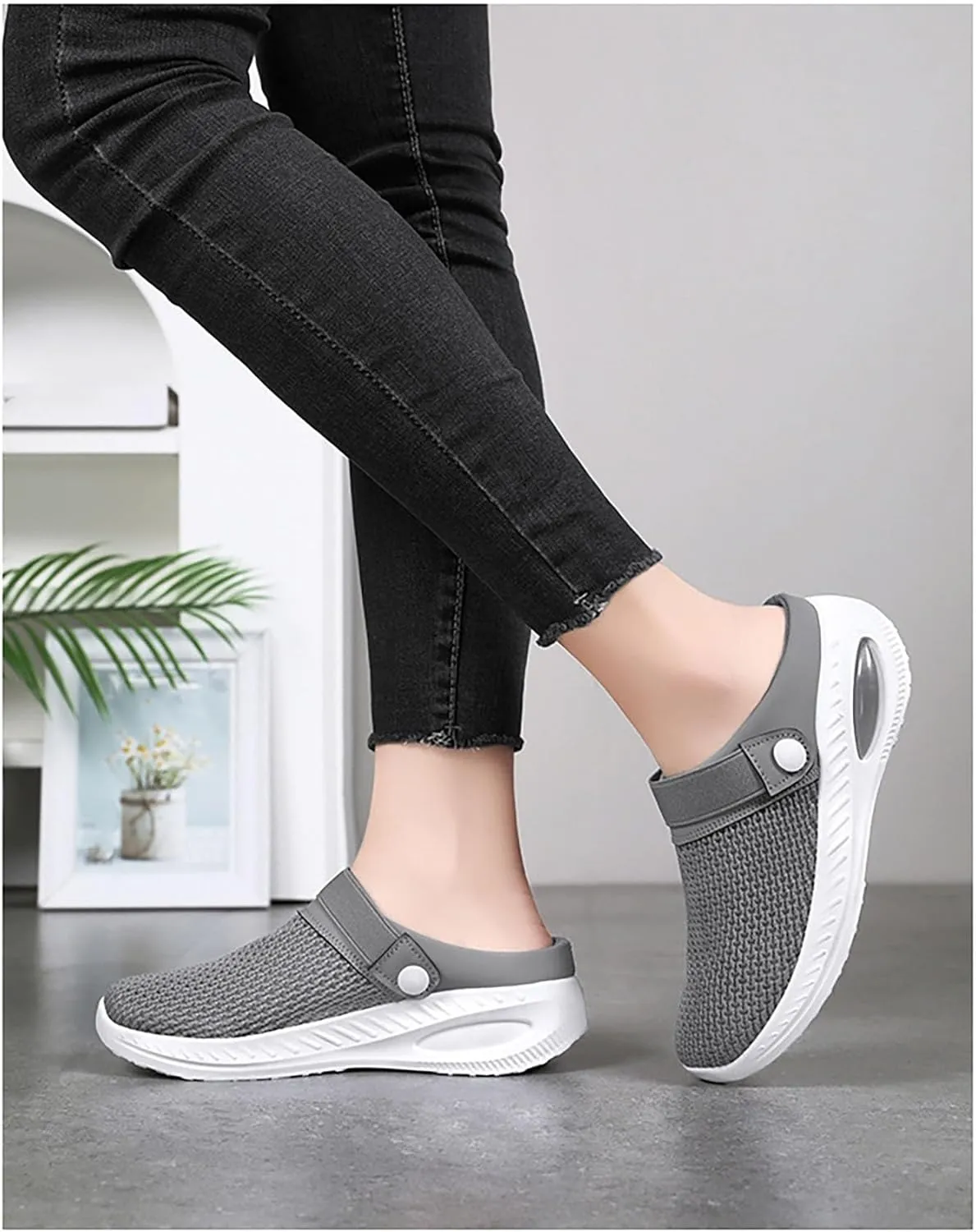 Women's Garden Clogs Shoes Casual Slipper Beach Anti-Slip Pool Water Shoes Summer