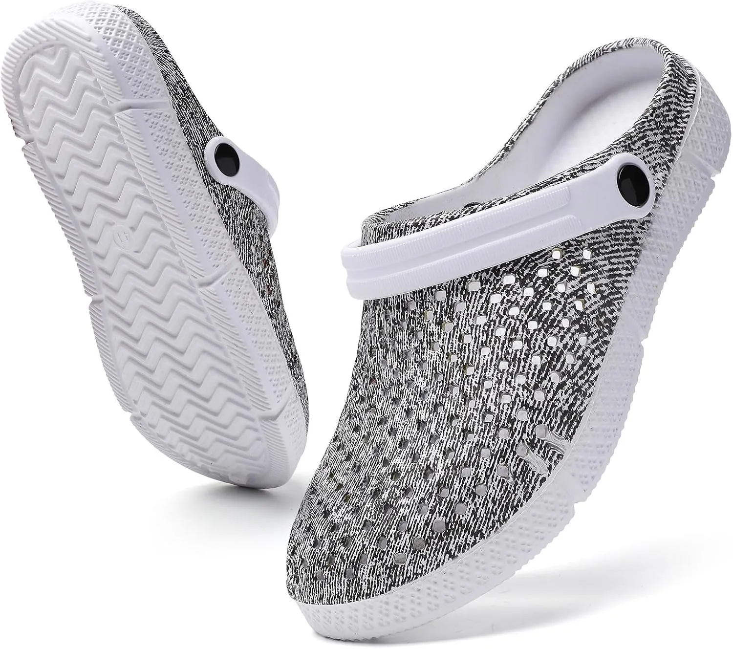Women's Garden Clogs Shoes Casual Slipper Beach Sandals Anti-Slip Pool Water Shoes Home Slippers Summer Footwear