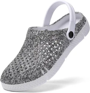 Women's Garden Clogs Shoes Casual Slipper Beach Sandals Anti-Slip Pool Water Shoes Home Slippers Summer Footwear