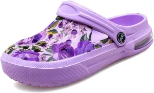 Women's Garden Clogs Shoes Casual Slipper Beach Sandals Anti-Slip Pool Water Shoes Home Slippers Summer Footwear