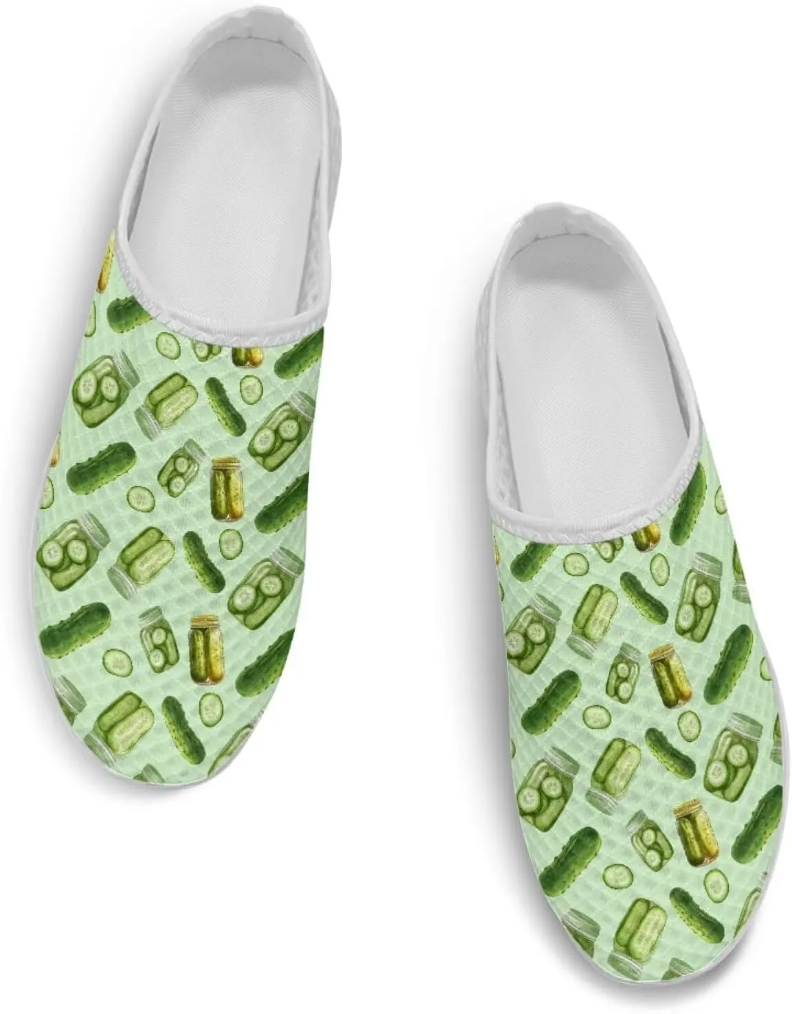 Women's Half Shoes Mules Slip On Sneakers Fashion Comfortable Casual Slippers Walking Vacation Shoes