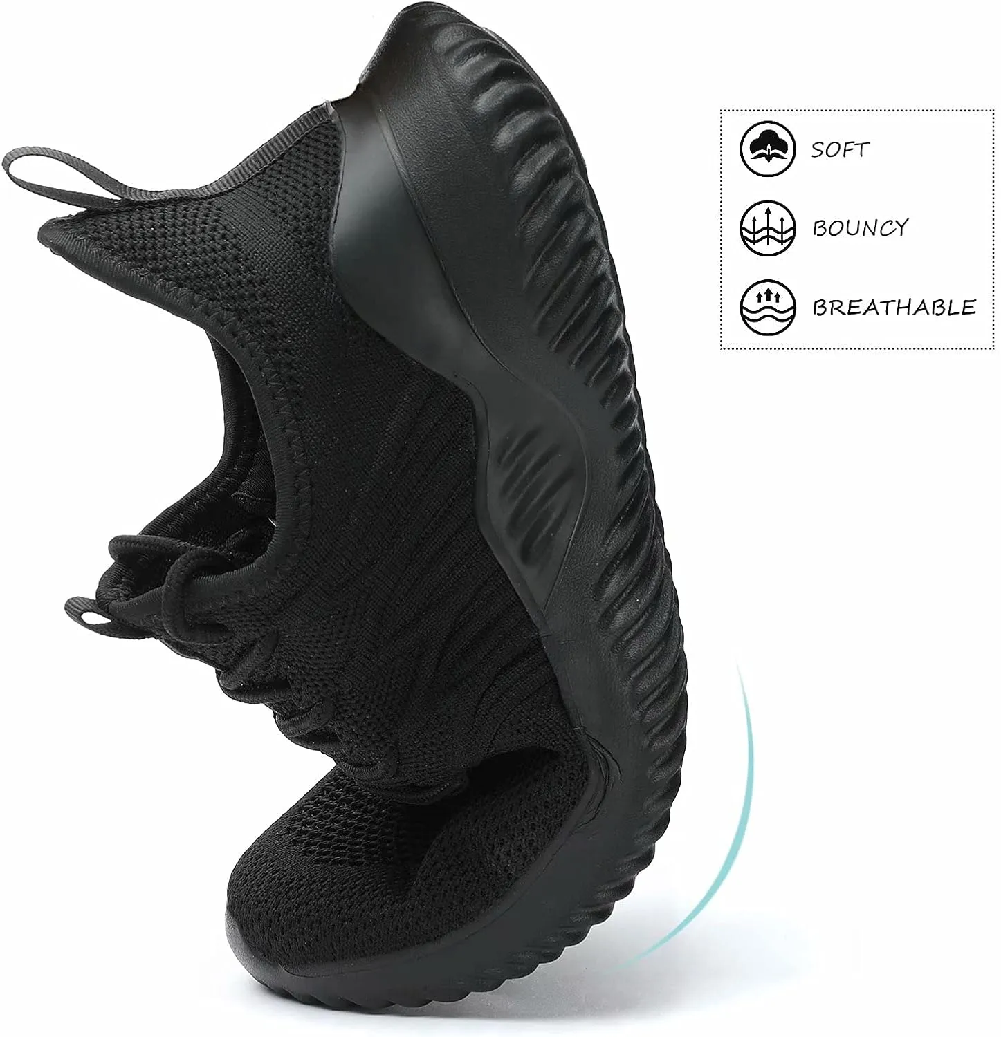 Women's Ladies Tennis Shoes Running Walking Sneakers Work Casual Comfor Lightweight Non-Slip Gym Trainers