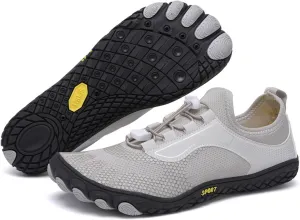 Women's Minimalist Trail Running Barefoot Shoes Mens Athletic Hiking Water Shoes Quick Dry Lightweight Cross-Trainer for Wrestling Boxing Weightlifting Walking Shoes