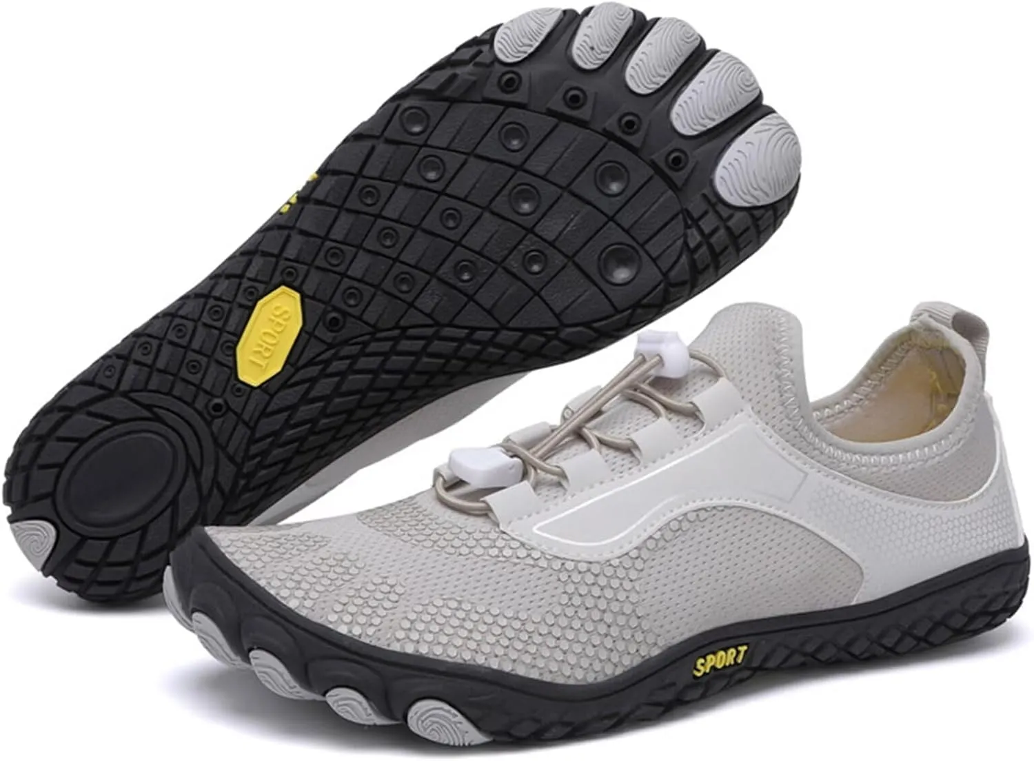 Women's Minimalist Trail Running Barefoot Shoes Mens Athletic Hiking Water Shoes Quick Dry Lightweight Cross-Trainer for Wrestling Boxing Weightlifting Walking Shoes