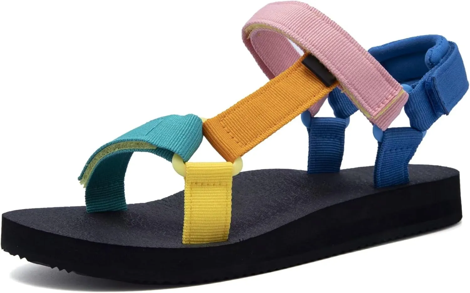 Women's Sandals Casual Summer Sandals for Women with Arch Support Yoga Mat Insole Lightweight Water Shoes Outdoor
