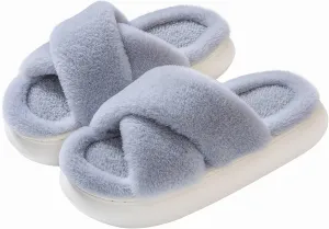 Womens Slippers House Slippers for Woman Fuzzy Slippers Platform Slippers Slippers for Women Indoor Fluffy
