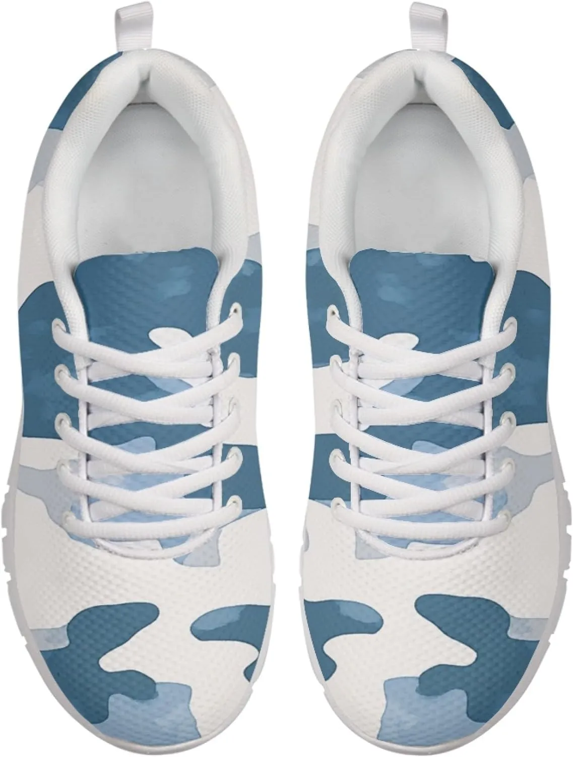 Womens Sports Shoes Trainer Running Causal Travel Sneaker Walking Low Heel Lace up Breathable Flexible Shoe